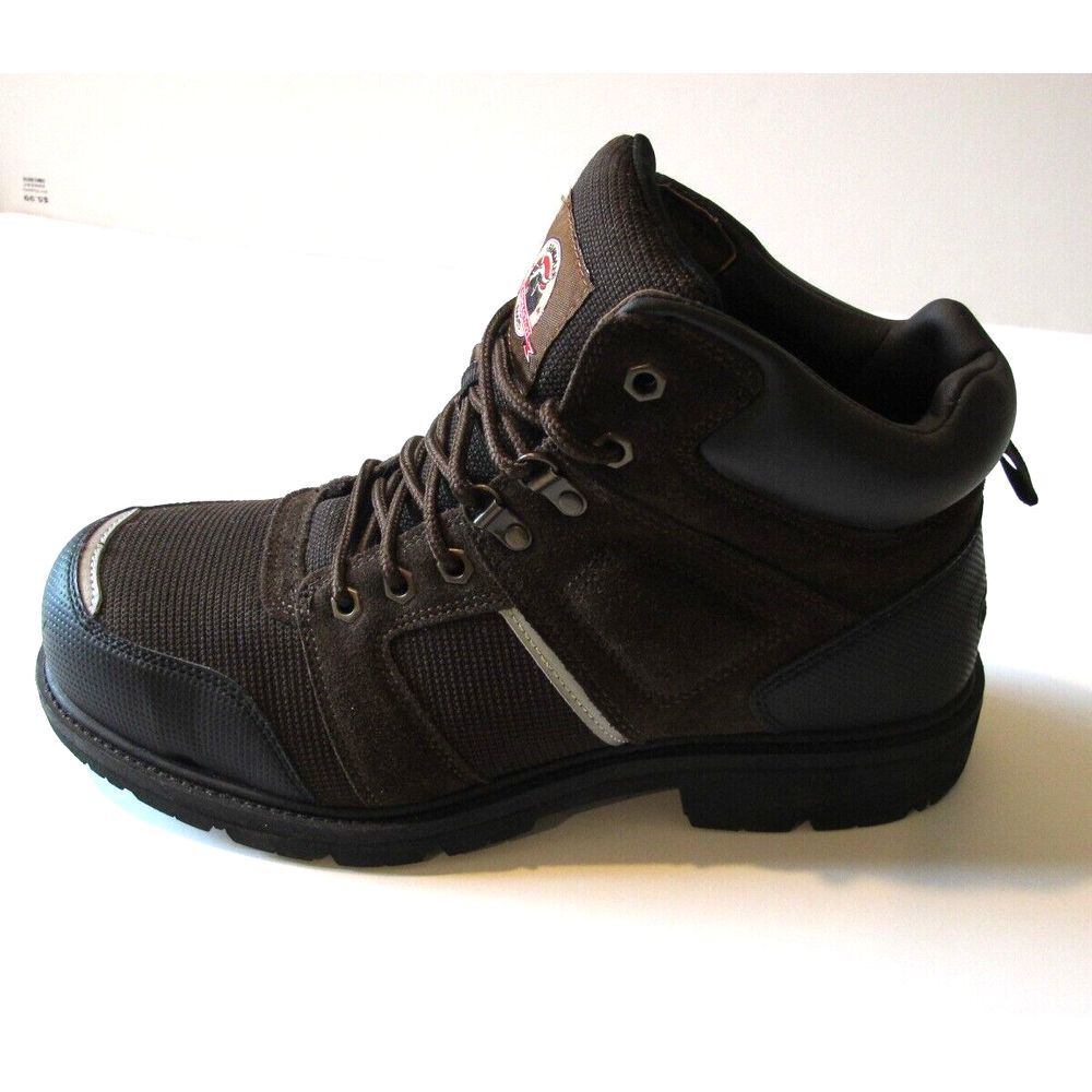 Brahma Men's Steel Toe Work Safety Boots Brown ASTM F2413-11 Size‎ 13